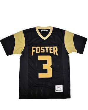 Headgear Classics CeeDee Lamb Foster High School Football Jersey Black Size XL
